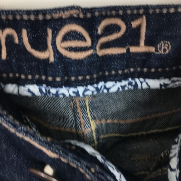 Rue21 Mid-Rise Boot Women's Jeans Size 5/6 - Picture 3 of 5